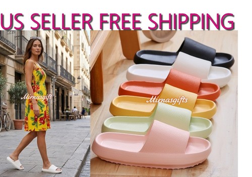 Womens cozy pillow slides - womens,